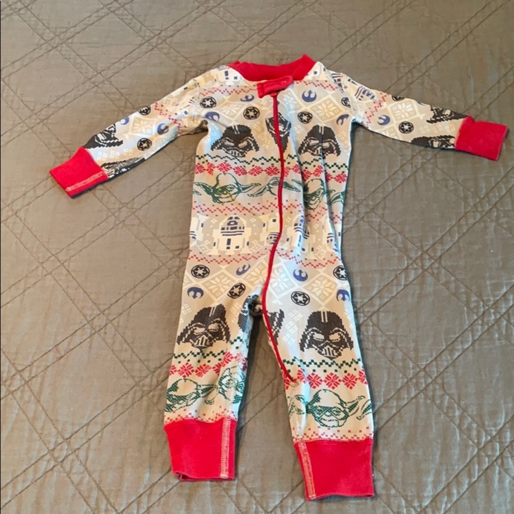 Hanna Andersson Star Wars Christmas pajamas